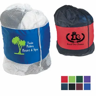 Custom Mesh Laundry Bag - Custom Patch Factory