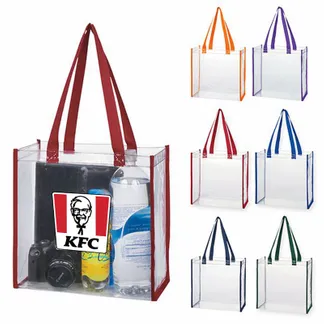 Custom Clear Tote Bag - Custom Patch Factory
