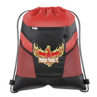 Custom Ripstop Drawstring Bag - Custom Patch Factory