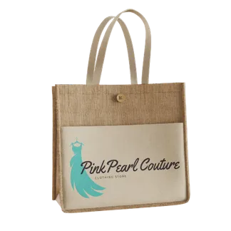 Promotional Izzy Tote Bag - Custom Patch Factory
