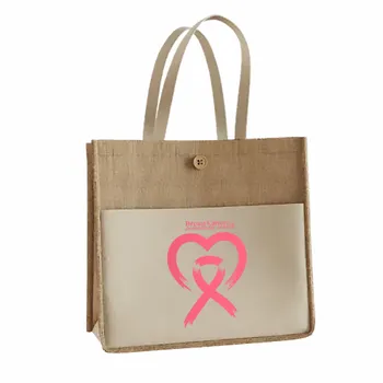Jute Tote Bags - Custom Patch Factory