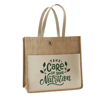Jute Tote Bags - Custom Patch Factory