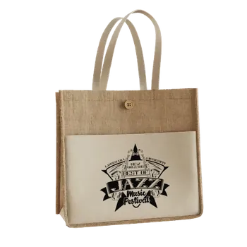 Jute Tote Bags - Custom Patch Factory