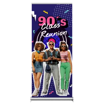 Banner Stands - Custom Patch Factory