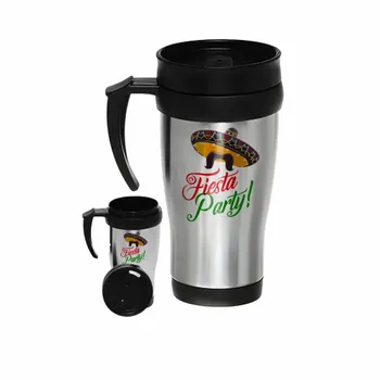 Insulated Travel Mugs - Custom Patch Factory