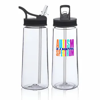 Plastic Water Bottles - Custom Patch Factory