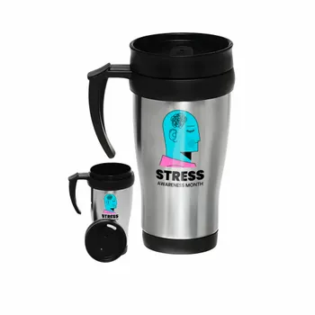 Insulated Travel Mugs - Custom Patch Factory