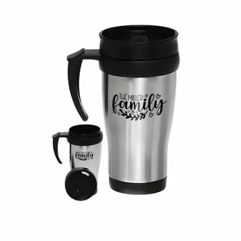 Insulated Travel Mugs - Custom Patch Factory