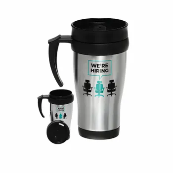 Insulated Travel Mugs - Custom Patch Factory
