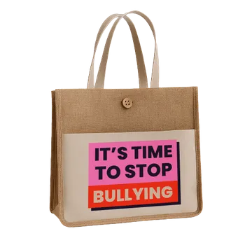 Jute Tote Bags - Custom Patch Factory