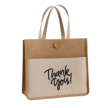 Jute Tote Bags - Custom Patch Factory