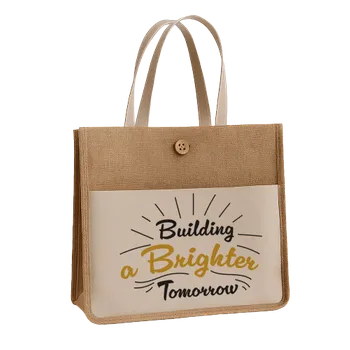 Jute Tote Bags - Custom Patch Factory