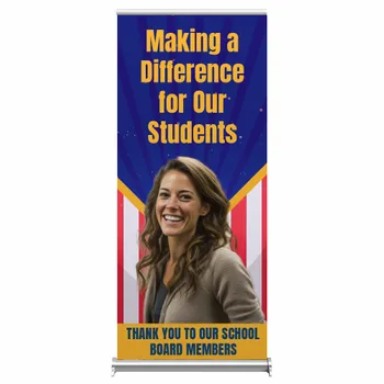 Banner Stands - Custom Patch Factory