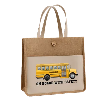 Jute Tote Bags - Custom Patch Factory