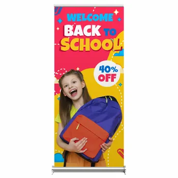 Banner Stands - Custom Patch Factory