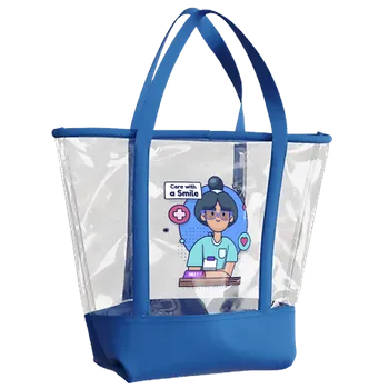 Clear Tote Bags - Custom Patch Factory