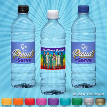 Custom Bottled Water - Custom Patch Factory