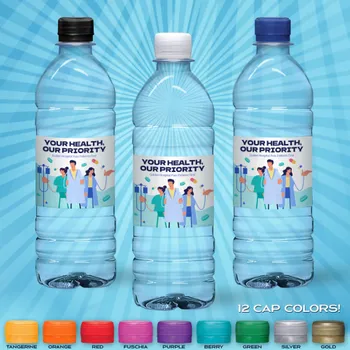 Custom Bottled Water - Custom Patch Factory