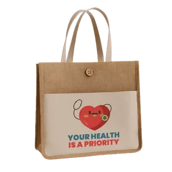 Jute Tote Bags - Custom Patch Factory