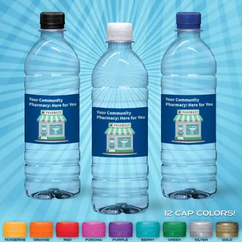 Custom Bottled Water - Custom Patch Factory