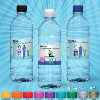 Custom Bottled Water - Custom Patch Factory