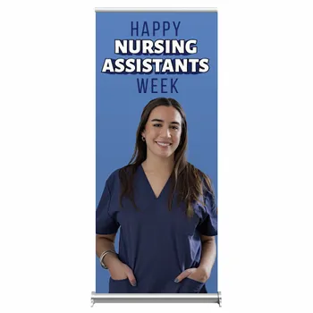 Banner Stands - Custom Patch Factory