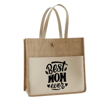 Jute Tote Bags - Custom Patch Factory