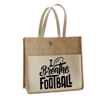 Jute Tote Bags - Custom Patch Factory