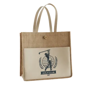 Jute Tote Bags - Custom Patch Factory