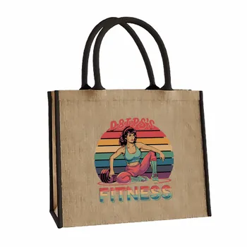 Jute Tote Bags - Custom Patch Factory