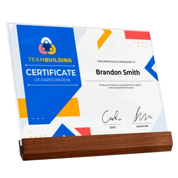 Certificates - Custom Patch Factory