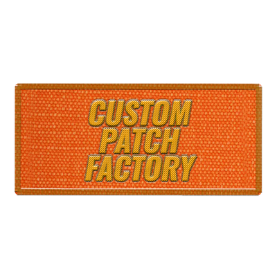 Horizontal Rectangle Horizontal Rectangle - Custom Patch Factory