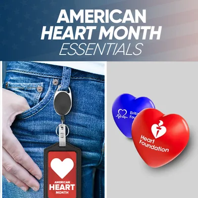 American Heart Month Essentials - Custom Patch Factory