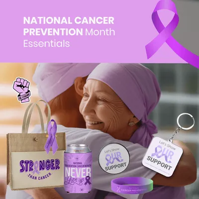 National Cancer Prevention Month Essentials - Custom Patch Factory