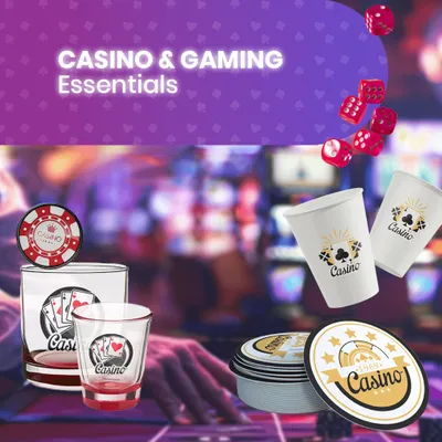 Casino and Gaming Essentials - Custom Patch Factory