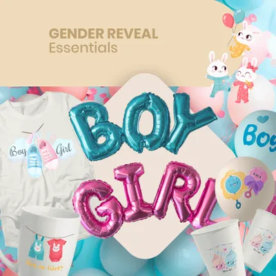 Gender Reveal Essentials - Custom Patch Factory