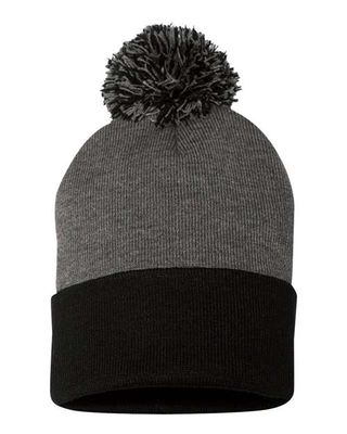 Dark Heather Grey/ Black Dark Heather Grey/ Black - Custom Patch Factory