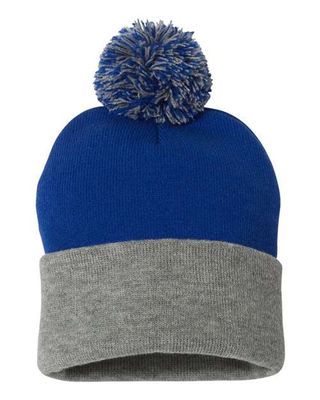 Royal/ Light Heather Grey Royal/ Light Heather Grey - Custom Patch Factory