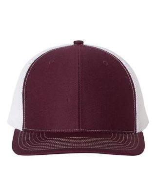 Maroon/ White - Custom Patch Factory