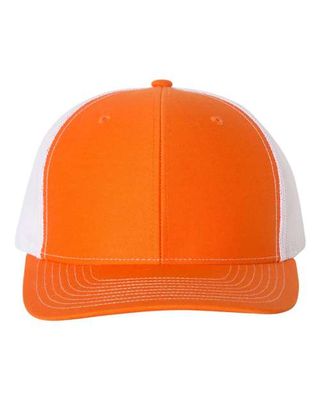 Orange/ White - Custom Patch Factory