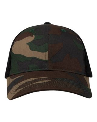 Camo/ Black Camo/ Black - Custom Patch Factory