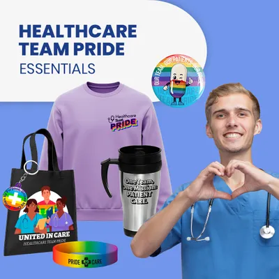 Healthcare Team Pride Essentials - Custom Patch Factory