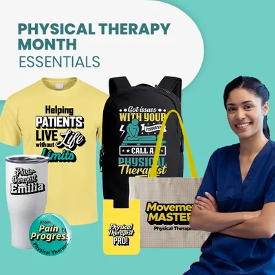 Physical Therapy Month Essentials - Custom Patch Factory