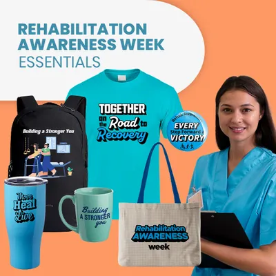 Rehabilitation Awareness Week Essentials - Custom Patch Factory