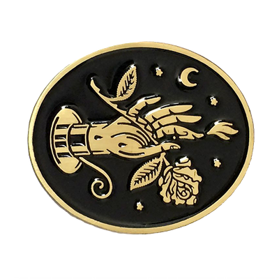 Oval Lapel Pin Oval Lapel Pin - Custom Patch Factory