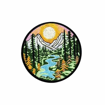 Coloful Mountain Valley Patch