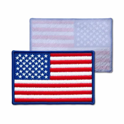 Custom American Flag Patches Iron-On