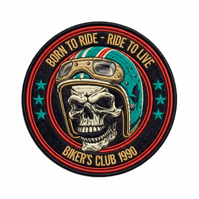 Custom Biker Patches