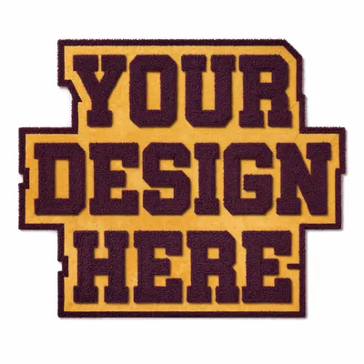 Custom Design Letterman Jacket Patch