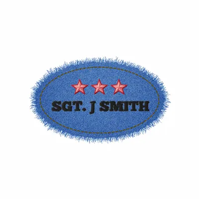 Navy Name Patches